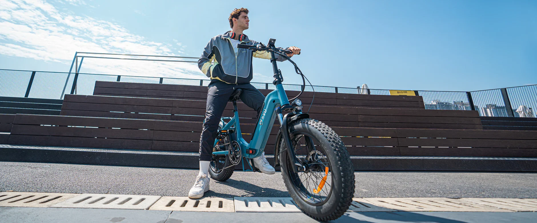 Rower Elektryczny DYU FF500 20" Gruby Zasięg 70km 26 Rower Elektryczny DYU FF500 20" Gruby Zasięg 70km 13