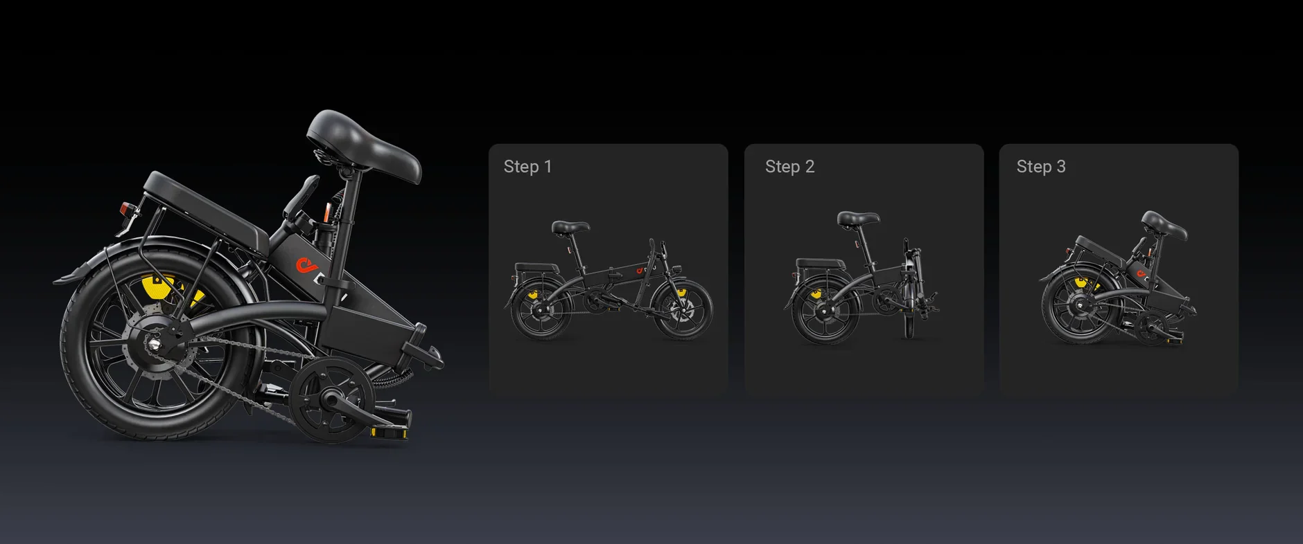 DYU A1F PRO – Składany rower elektryczny 250W, 36V, 60 km zasięgu, 21 kg, koszyk i bagażnik 28 DYU A1F PRO – Składany rower elektryczny 250W, 36V, 60 km zasięgu, 21 kg, koszyk i bagażnik 15