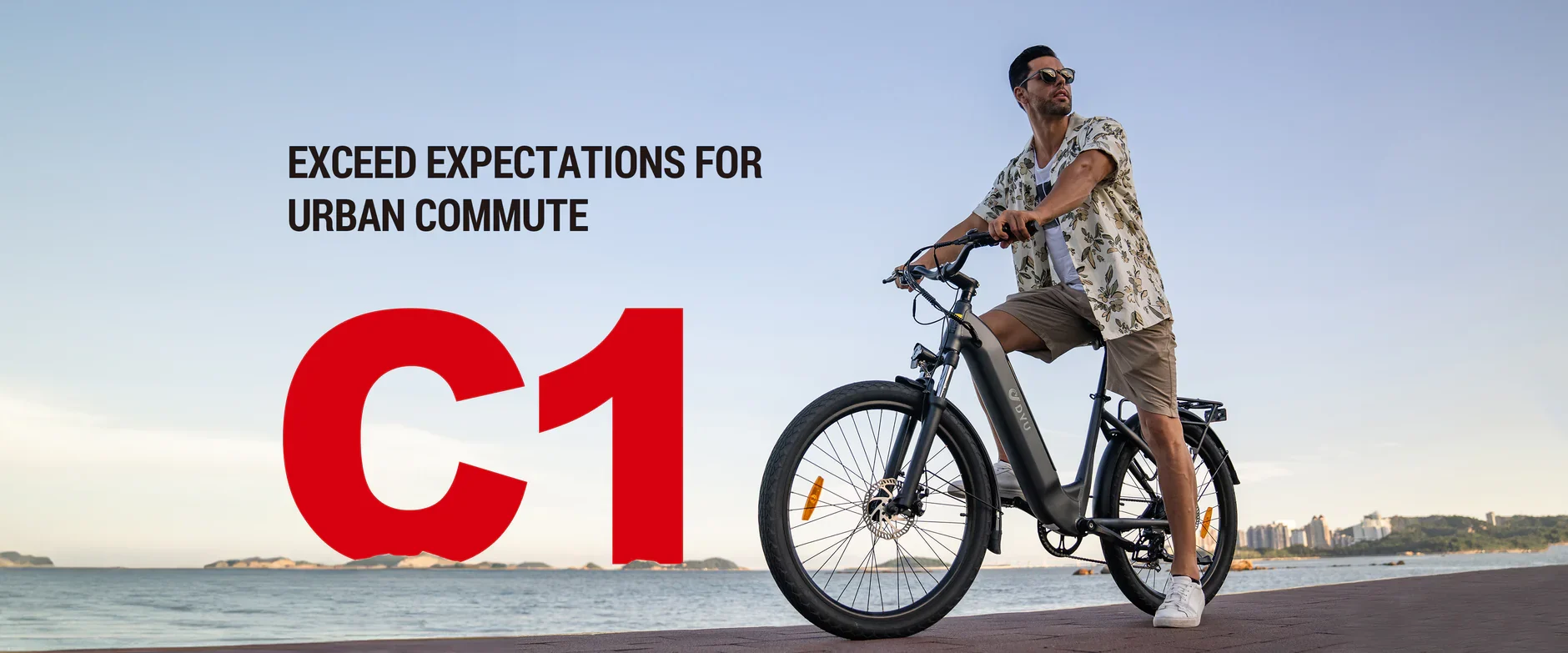 DYU C1 Rower Elektryczny 26" – 350W, 65 km Zasięgu, Bezpieczne Hamulce 22 DYU C1 Rower Elektryczny 26" – 350W, 65 km Zasięgu, Bezpieczne Hamulce 11