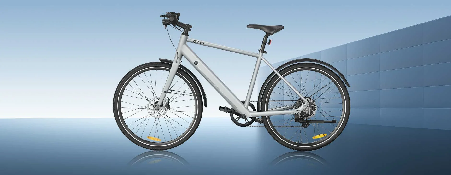 Lekki miejski rower elektryczny DYU Stroll 1 700C – 19,5 kg, zasięg do 100 km, silnik 250W 39 Lekki miejski rower elektryczny DYU Stroll 1 700C – 19,5 kg, zasięg do 100 km, silnik 250W 20