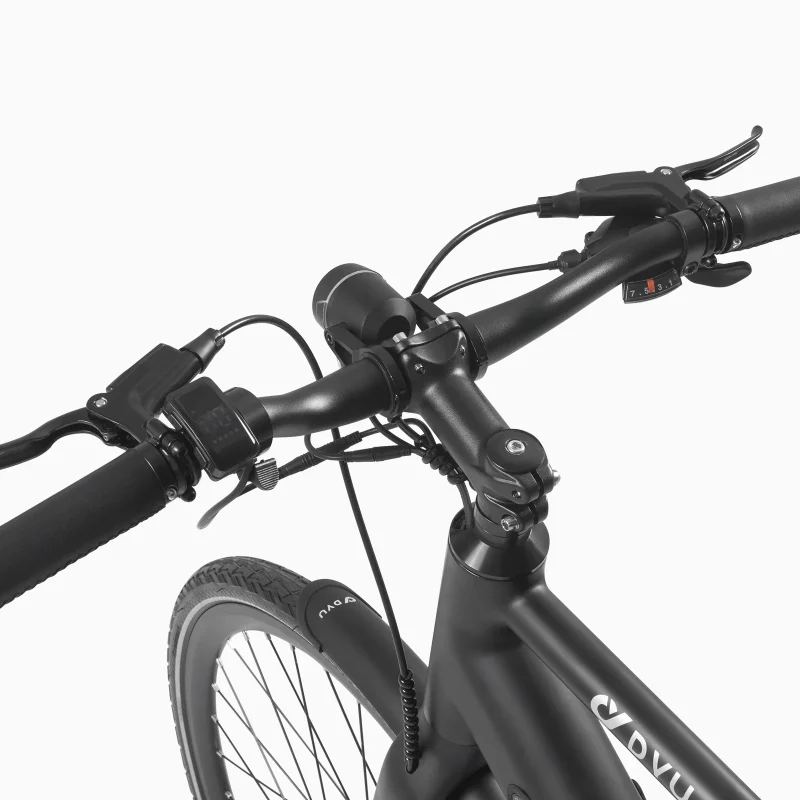 Lekki miejski rower elektryczny DYU Stroll 1 700C – 19,5 kg, zasięg do 100 km, silnik 250W 28 Lekki miejski rower elektryczny DYU Stroll 1 700C – 19,5 kg, zasięg do 100 km, silnik 250W 9