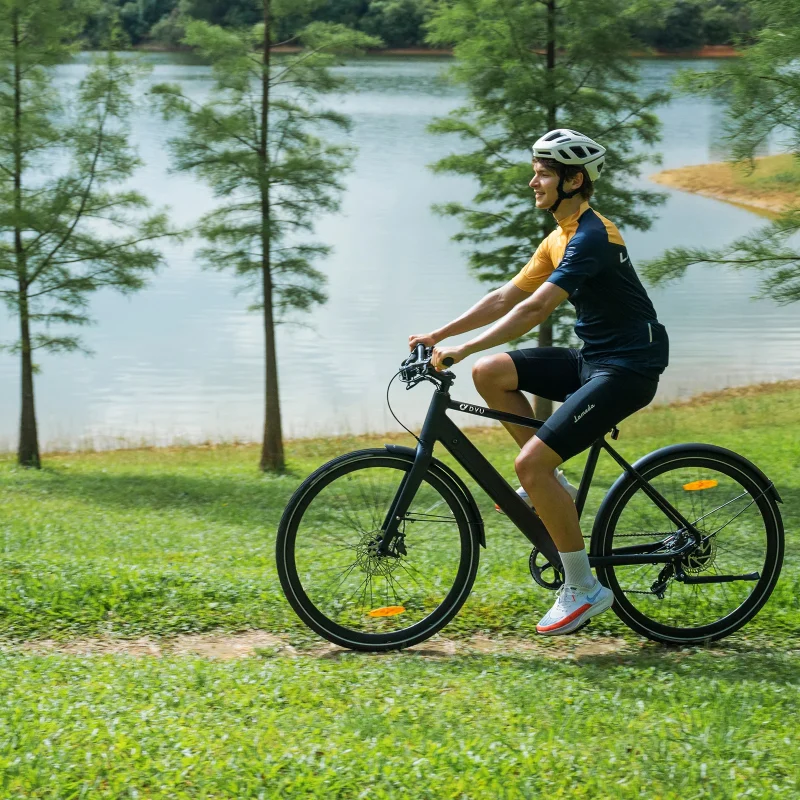 Lekki miejski rower elektryczny DYU Stroll 1 700C – 19,5 kg, zasięg do 100 km, silnik 250W 34 Lekki miejski rower elektryczny DYU Stroll 1 700C – 19,5 kg, zasięg do 100 km, silnik 250W 15