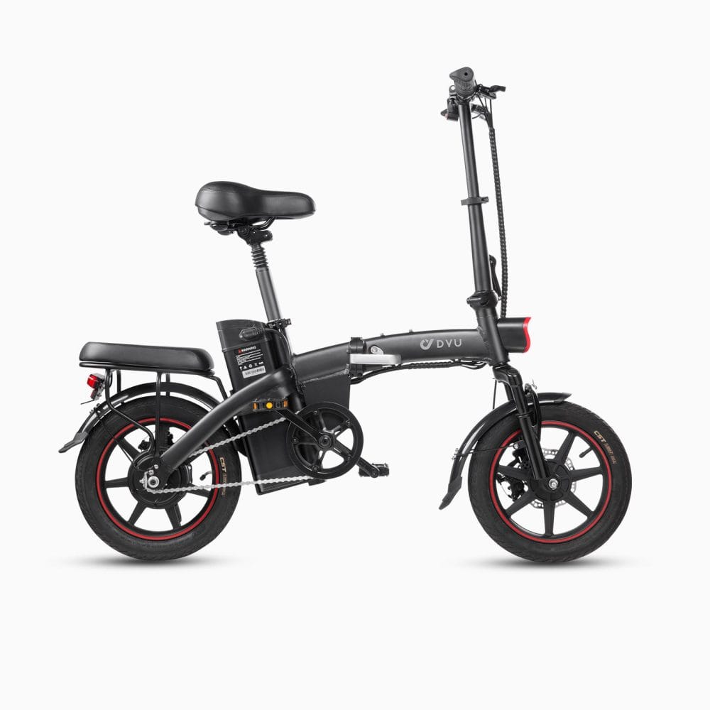 Rower Elektryczny DYU A5 14" Składany Bateria 48V