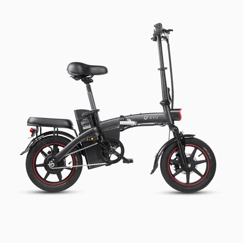 Rower Elektryczny DYU A5 14" Składany Bateria 48V