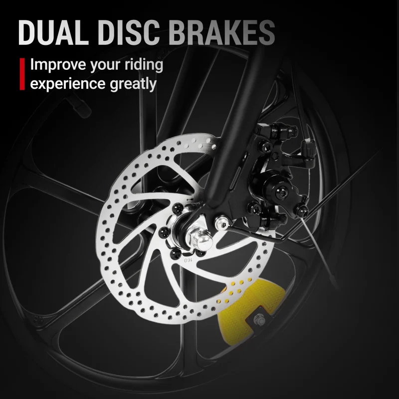 DYU A1F PRO – Składany rower elektryczny 250W, 36V, 60 km zasięgu, 21 kg, koszyk i bagażnik 21 DYU A1F PRO – Składany rower elektryczny 250W, 36V, 60 km zasięgu, 21 kg, koszyk i bagażnik 8