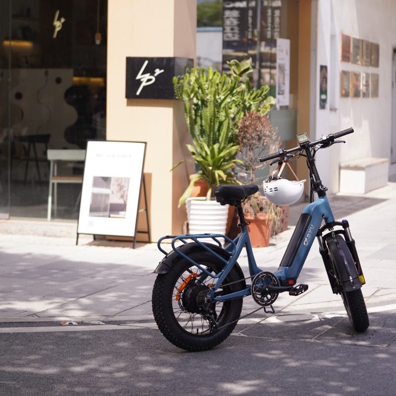 Rower Elektryczny DYU FF500 20" Gruby Zasięg 70km 21 Rower Elektryczny DYU FF500 20" Gruby Zasięg 70km 8