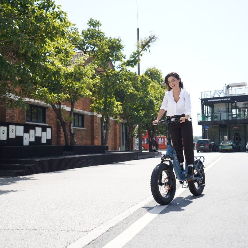 Rower Elektryczny DYU FF500 20" Gruby Zasięg 70km 22 Rower Elektryczny DYU FF500 20" Gruby Zasięg 70km 9