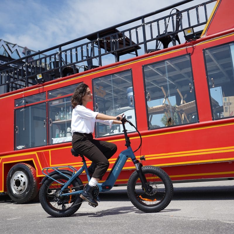 Rower Elektryczny DYU FF500 20" Gruby Zasięg 70km 24 Rower Elektryczny DYU FF500 20" Gruby Zasięg 70km 11