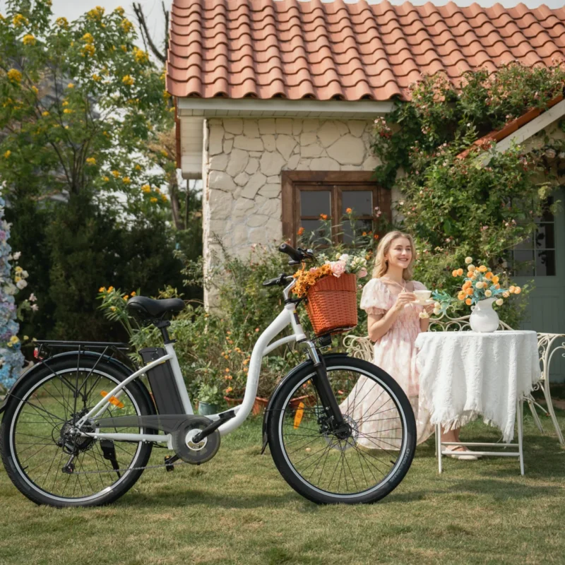 Rower elektryczny DYU C6 26″ miejski z baterią 36 V 12,5 Ah i silnikiem 250 W 15 Rower elektryczny DYU C6 26″ miejski z baterią 36 V 12,5 Ah i silnikiem 250 W 3