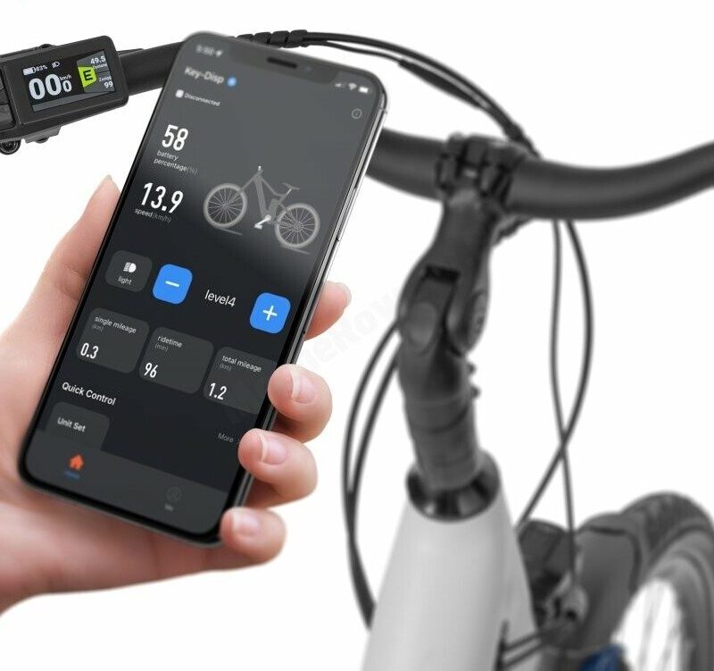Alternative view of Ecobike LX 100 Biały 2025 – Nowoczesny Rower Elektryczny Miejski