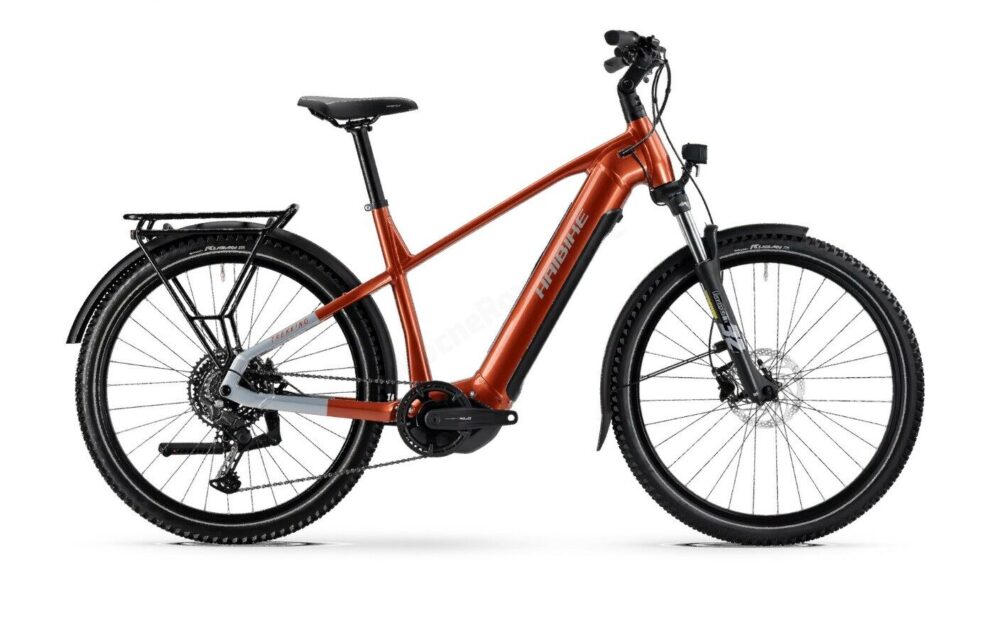 Haibike Trekking 4 High 2025 – Elektryczny rower trekkingowy do miasta i na wyprawy