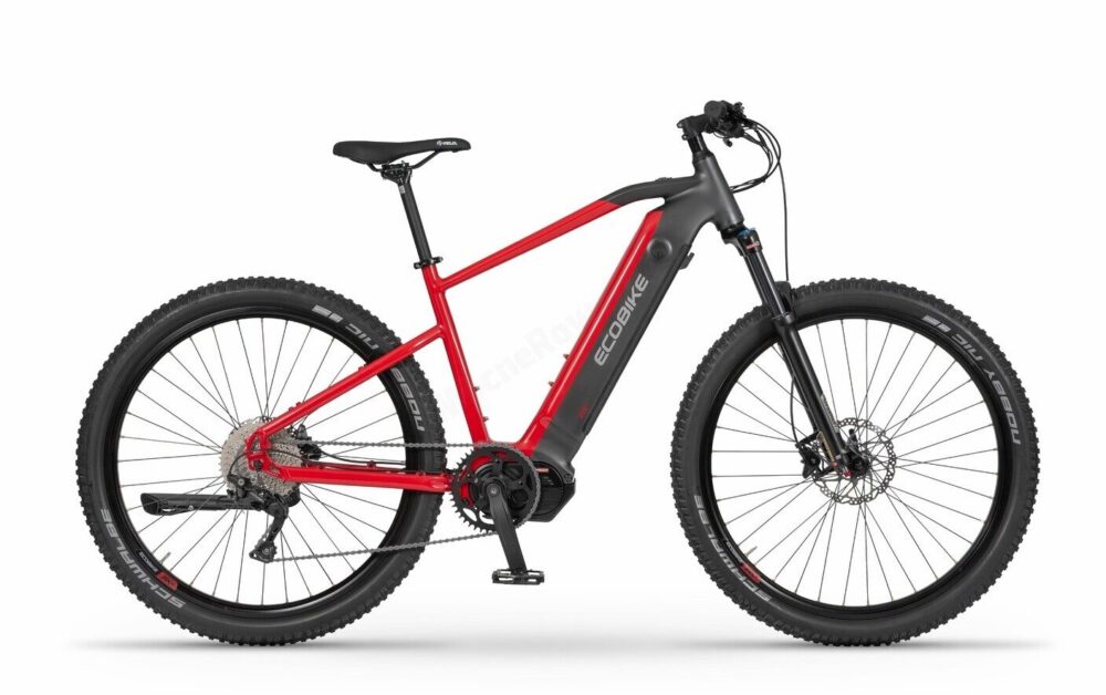 EcoBike RX500 2025 – Mocny rower elektryczny MTB z pełnym zawieszeniem