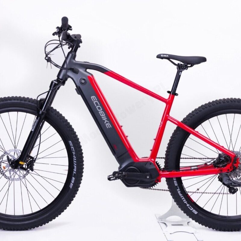 Alternative view of EcoBike RX500 2025 – Mocny rower elektryczny MTB z pełnym zawieszeniem