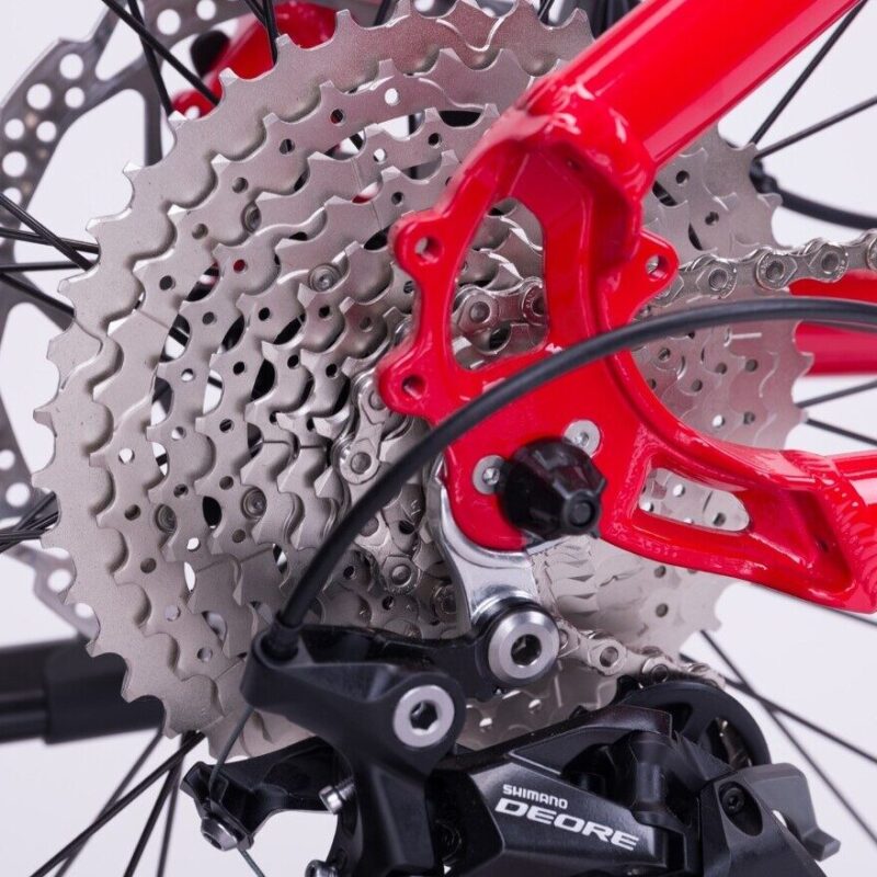 EcoBike RX500 2025 – Mocny rower elektryczny MTB z pełnym zawieszeniem 4