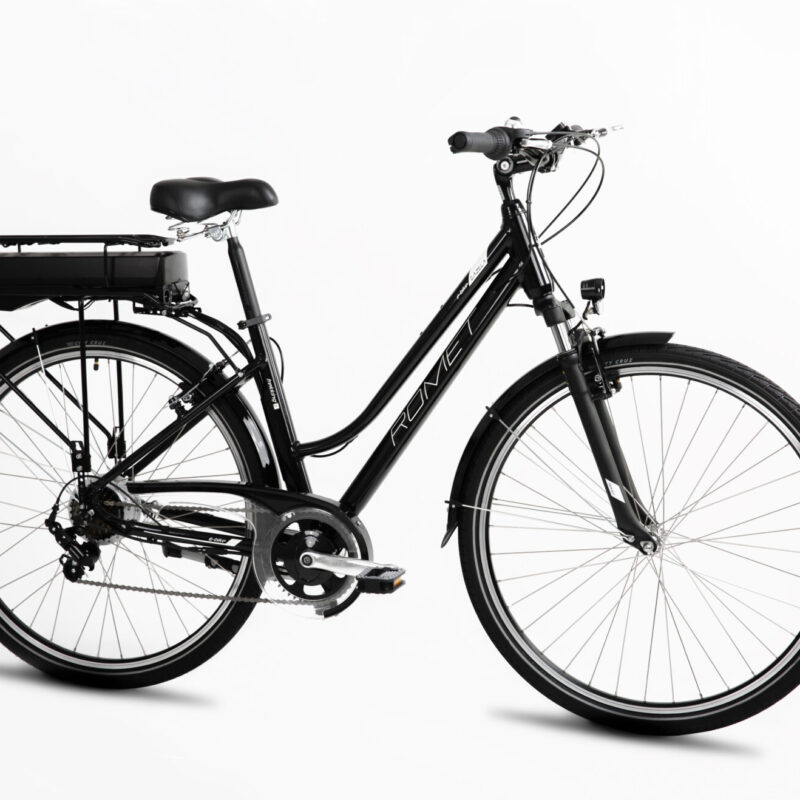 Alternative view of Romet Gazela RM 2025 – damski e-rower aluminiowy z amortyzatorem