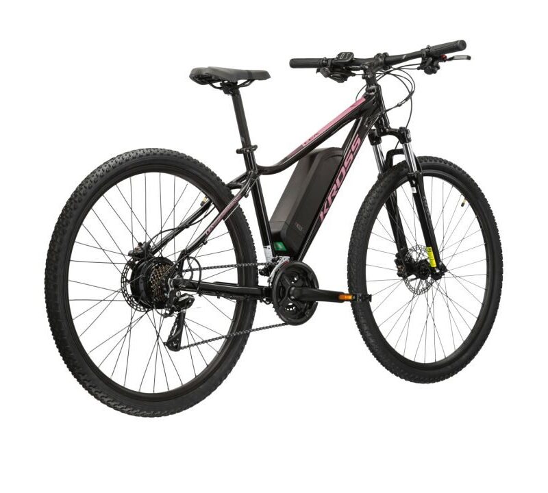 Kross Lea Boost 522 27,5" – czarno-różowy połysk, 21 biegów, 522 Wh 6 Kross Lea Boost 522 27,5" – czarno-różowy połysk, 21 biegów, 522 Wh 2