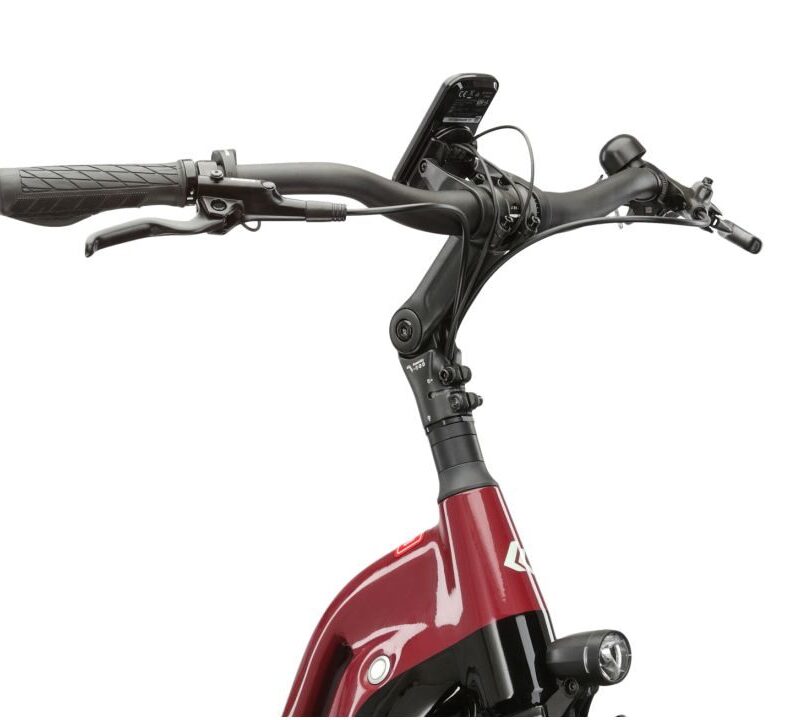 Kross Sentio Hybrid 6.0 500 – elegancki e-trekking wiśniowo-czarny połysk 6 Kross Sentio Hybrid 6.0 500 – elegancki e-trekking wiśniowo-czarny połysk 2