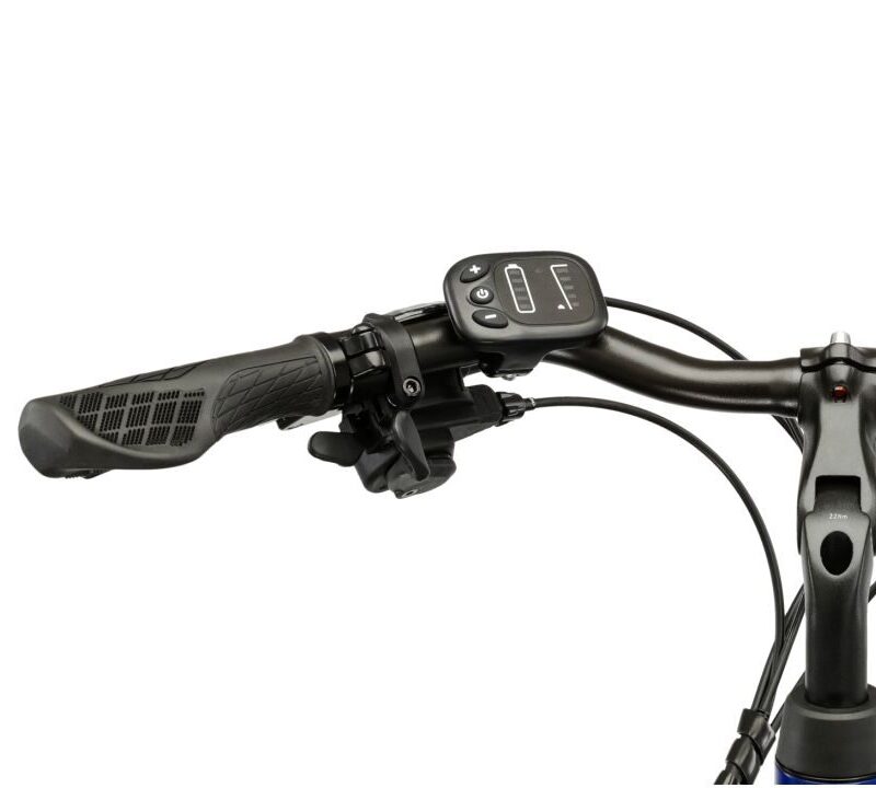 Kross Trans Hybrid 345 – Trekkingowy e-rower 345 Wh, niebiesko-biały połysk 8 Kross Trans Hybrid 345 – Trekkingowy e-rower 345 Wh, niebiesko-biały połysk 3