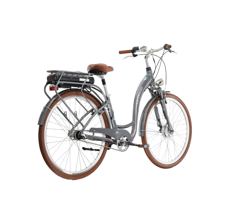 Kross Le Grand Elille 1.450 28" – szaro-zielony połysk, 3 biegi, 450 Wh 6 Kross Le Grand Elille 1.450 28" – szaro-zielony połysk, 3 biegi, 450 Wh 2