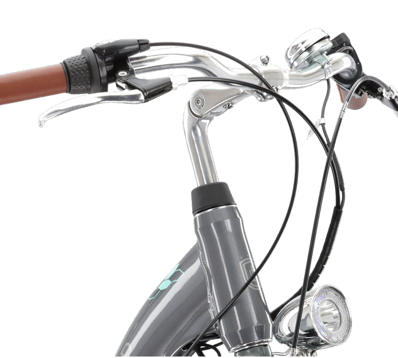 Kross Le Grand Elille 1.450 28" – szaro-zielony połysk, 3 biegi, 450 Wh 7 Kross Le Grand Elille 1.450 28" – szaro-zielony połysk, 3 biegi, 450 Wh 3