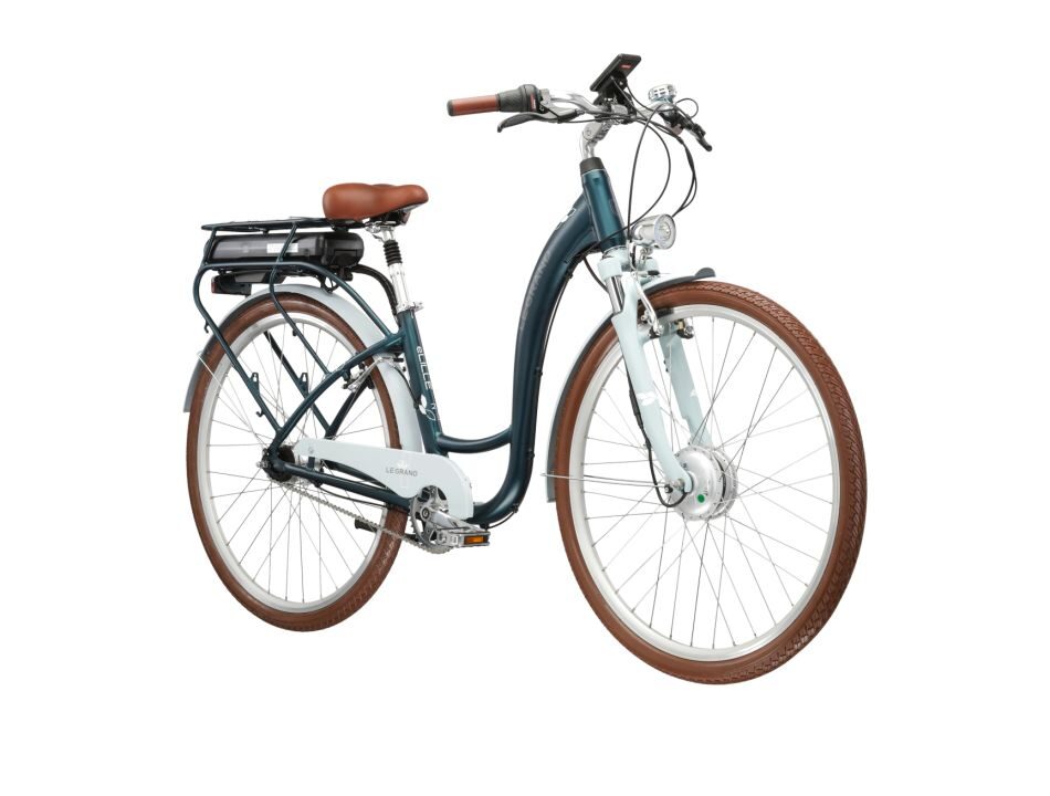 Kross Le Grand Elille 2 – Miejski e-rower 447 Wh turkus-biały mat 2 Kross Le Grand Elille 2 – Miejski e-rower 447 Wh turkus-biały mat - obrazek 2