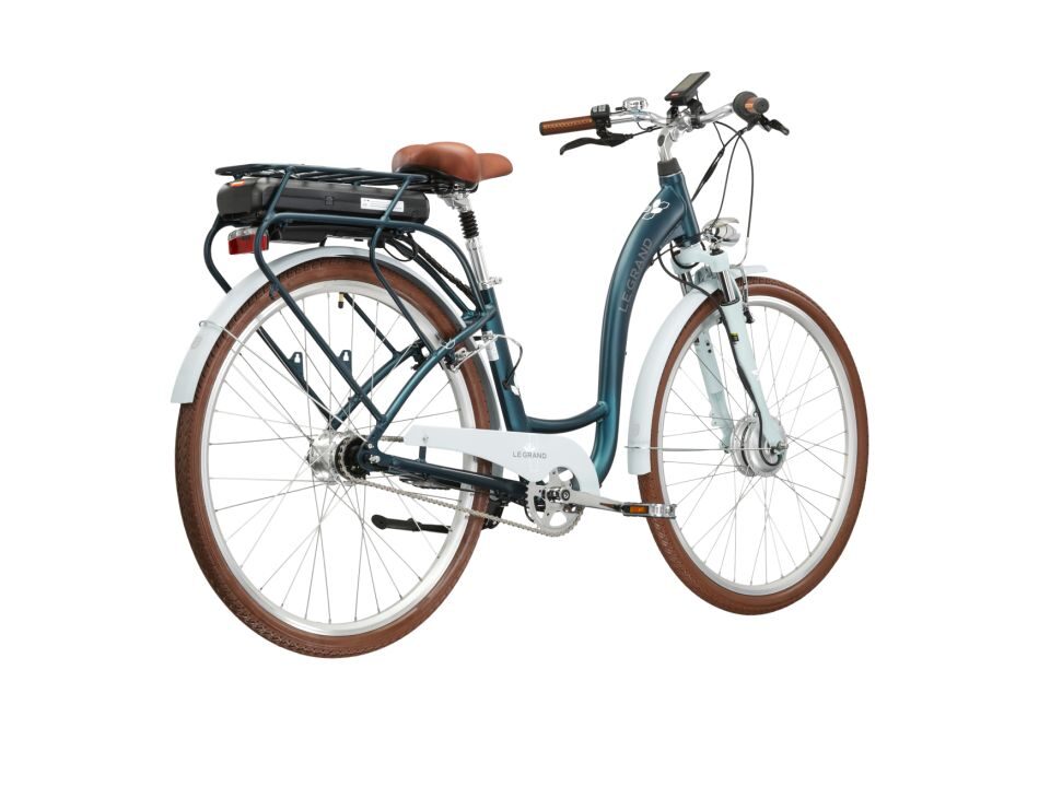 Kross Le Grand Elille 2 – Miejski e-rower 447 Wh turkus-biały mat 3 Kross Le Grand Elille 2 – Miejski e-rower 447 Wh turkus-biały mat - obrazek 3