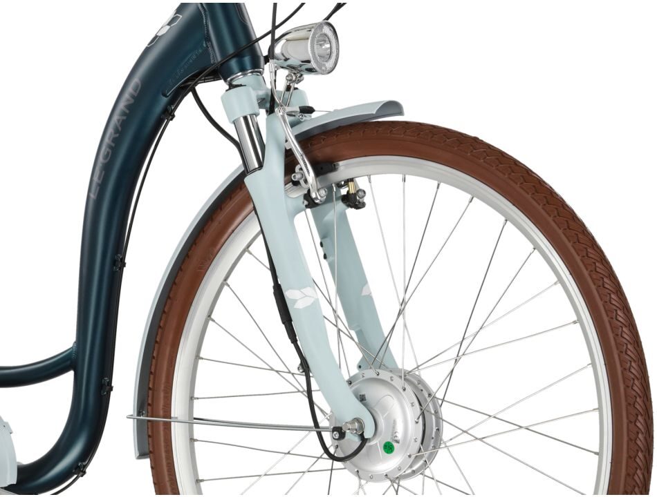 Kross Le Grand Elille 2 – Miejski e-rower 447 Wh turkus-biały mat 5 Kross Le Grand Elille 2 – Miejski e-rower 447 Wh turkus-biały mat - obrazek 5