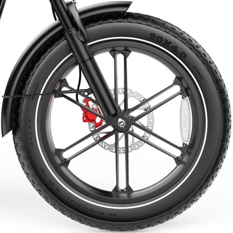 OVIVO Hyper GO – fat e-bike 250 W, zasięg do 120 km 4