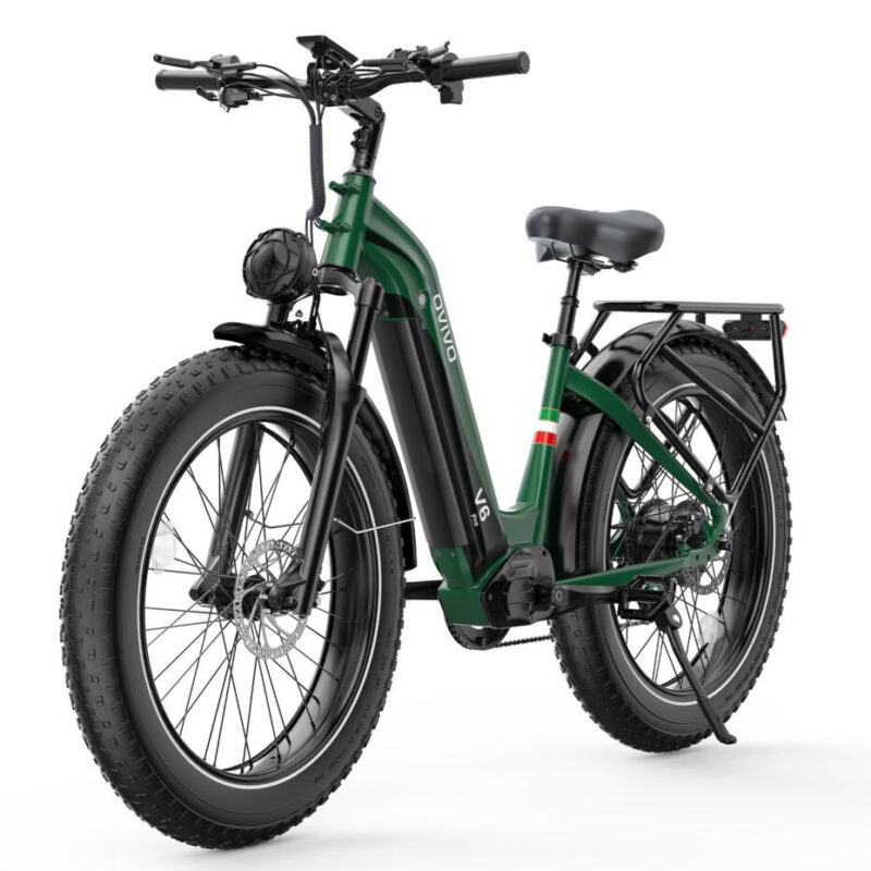 OVIVO Hyper V6 Pro – fat bike 250 W, do 150 km zasięgu 6