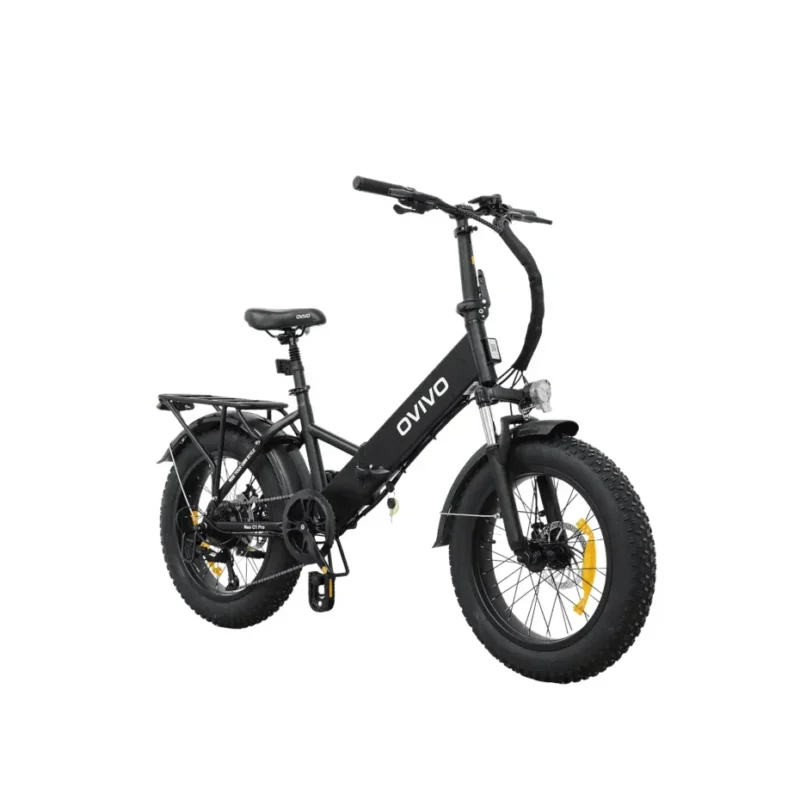 Alternative view of Rower elektryczny OVIVO NEO C1 Pro 250W – Czarny, 20" x 4" opony, 36V 10.4Ah, LCD