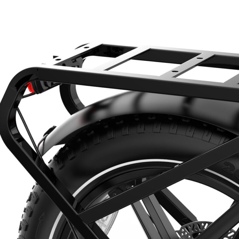 Rower elektryczny składany OVIVO C2 Pro 250W – Czarny i złoty, 20" x 4", 48V 18Ah, LCD 2