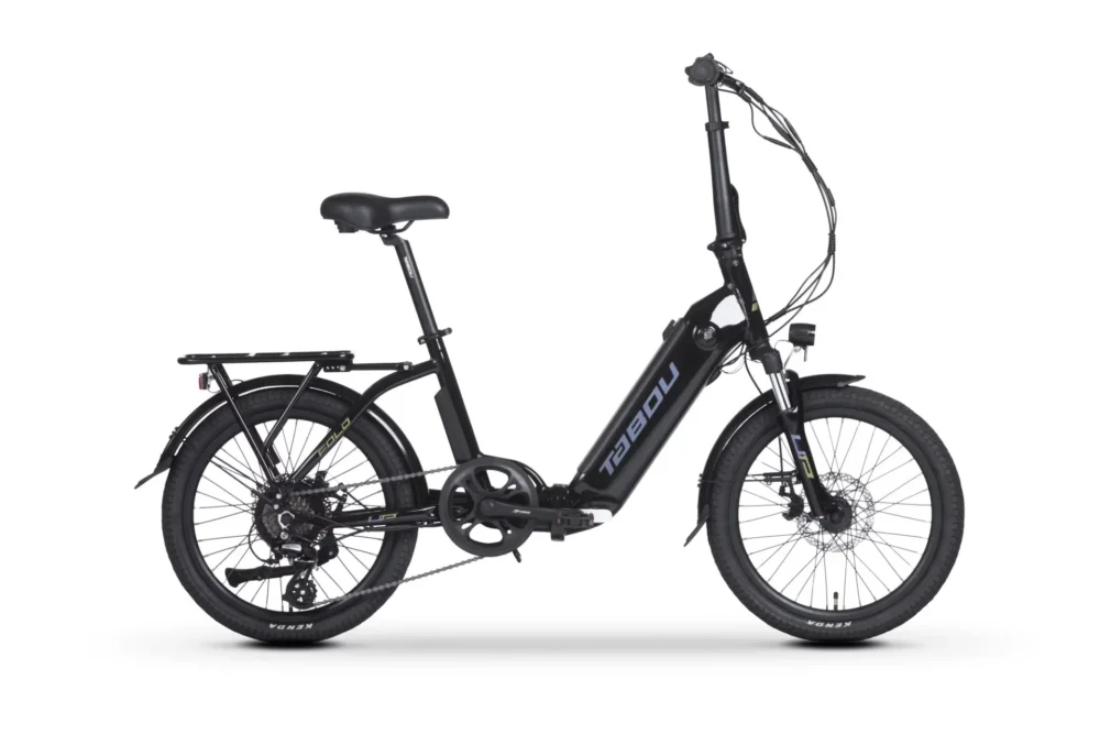 Tabou Fold Up – składany e-rower 20″ z mocnym napędem 250 W