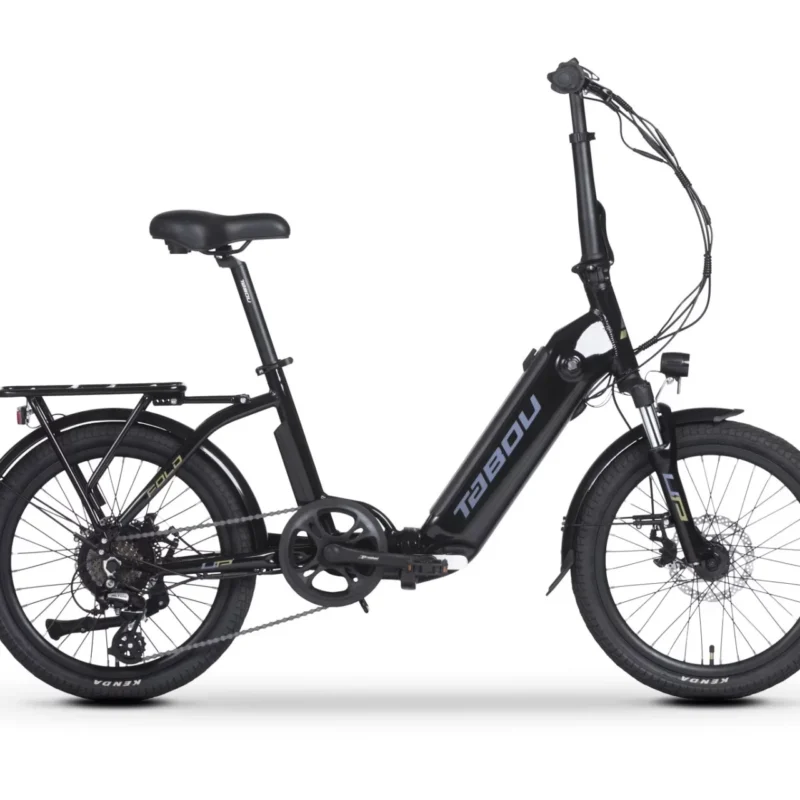 Tabou Fold Up – składany e-rower 20″ z mocnym napędem 250 W