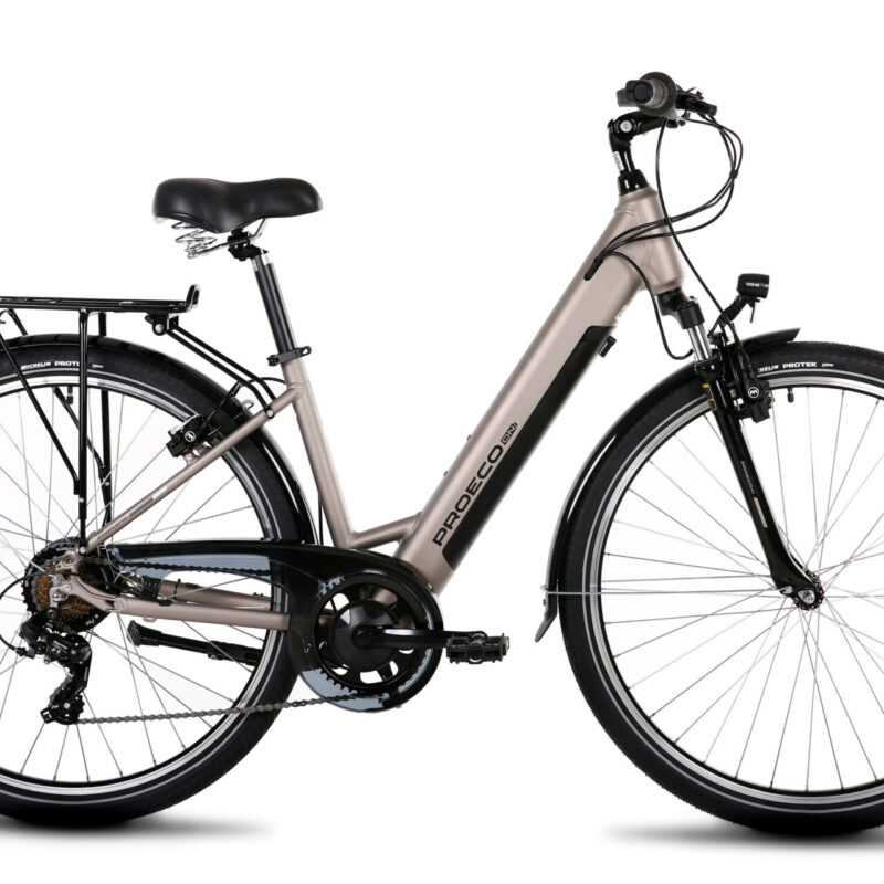 Alternative view of Romet ProEco Wave AN 1.0 504Wh – Komfortowy rower elektryczny miejski z silnikiem Ananda