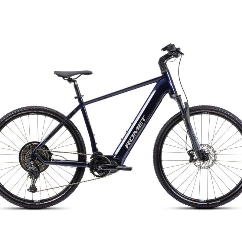 Alternative view of Romet E-ORKAN M 3.0 2024 – Elektryczny rower crossowy z silnikiem Shimano EP8 i baterią 725 Wh