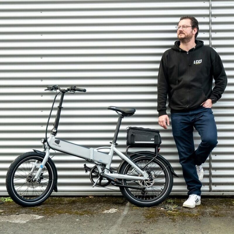 Alternative view of Składany rower elektryczny Legend Monza 20″ 14Ah – Smartbike do miasta