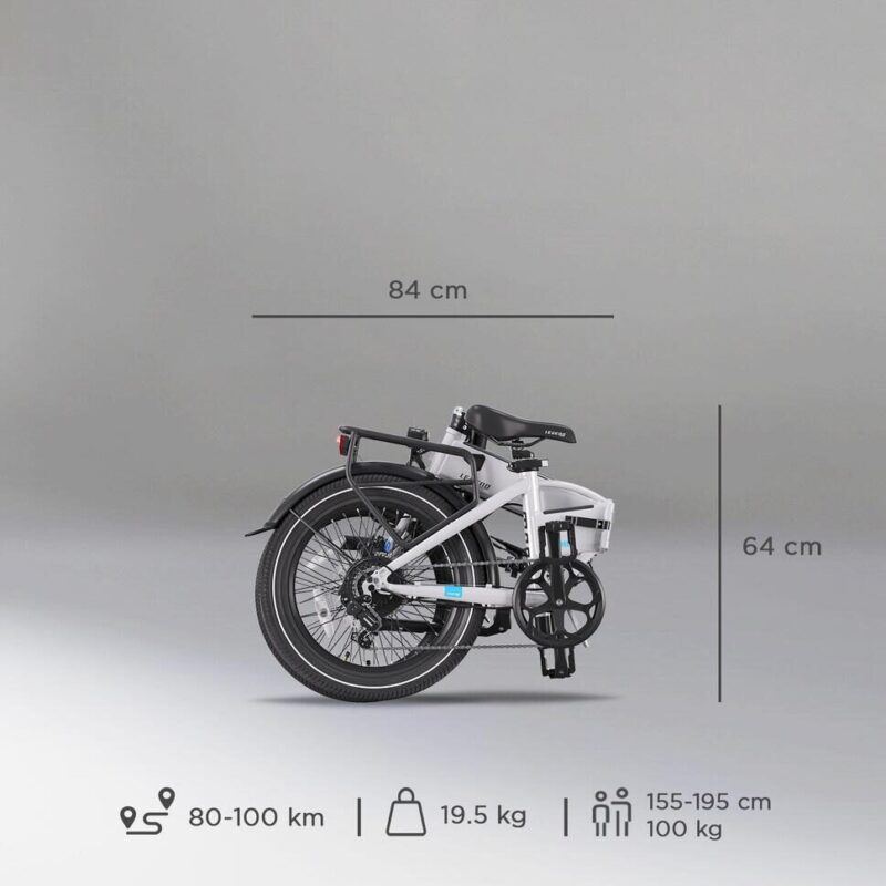 Składany rower elektryczny Legend Monza 20″ 14Ah – Smartbike do miasta 9 Składany rower elektryczny Legend Monza 20″ 14Ah – Smartbike do miasta 2