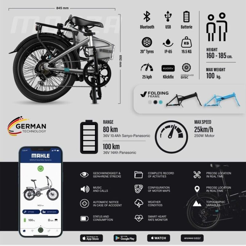 Składany rower elektryczny Legend Monza 20″ 14Ah – Smartbike do miasta 13 Składany rower elektryczny Legend Monza 20″ 14Ah – Smartbike do miasta 6