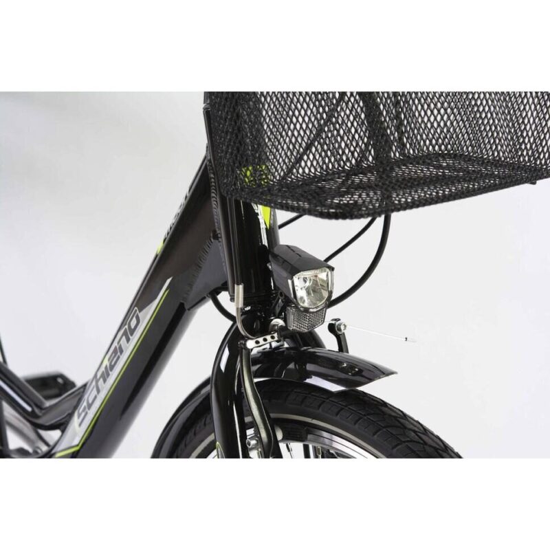 Rower elektryczny F.lli Schiano E-Moon 26" 250W 468Wh z koszykiem 3