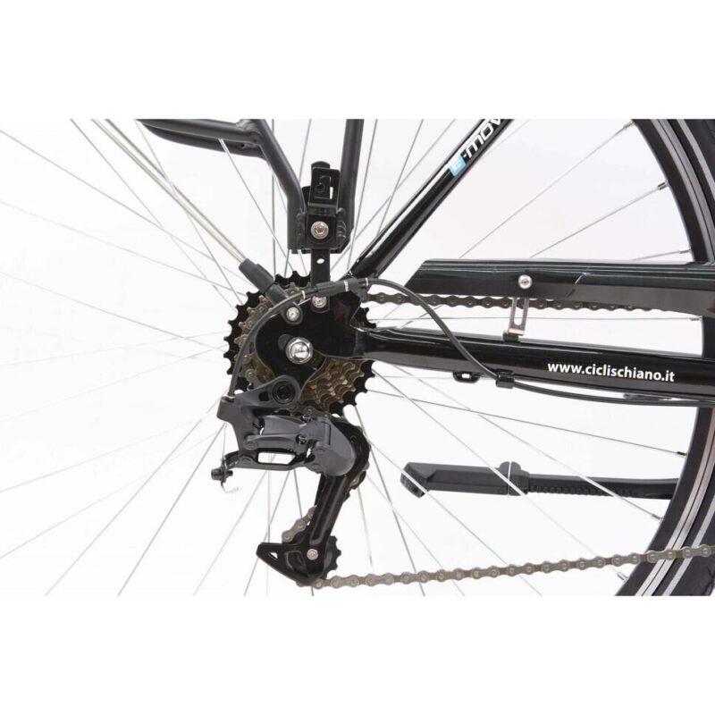 Alternative view of Rower elektryczny miejski F.lli Schiano E-Moving 28" biały 250W 36V 13Ah