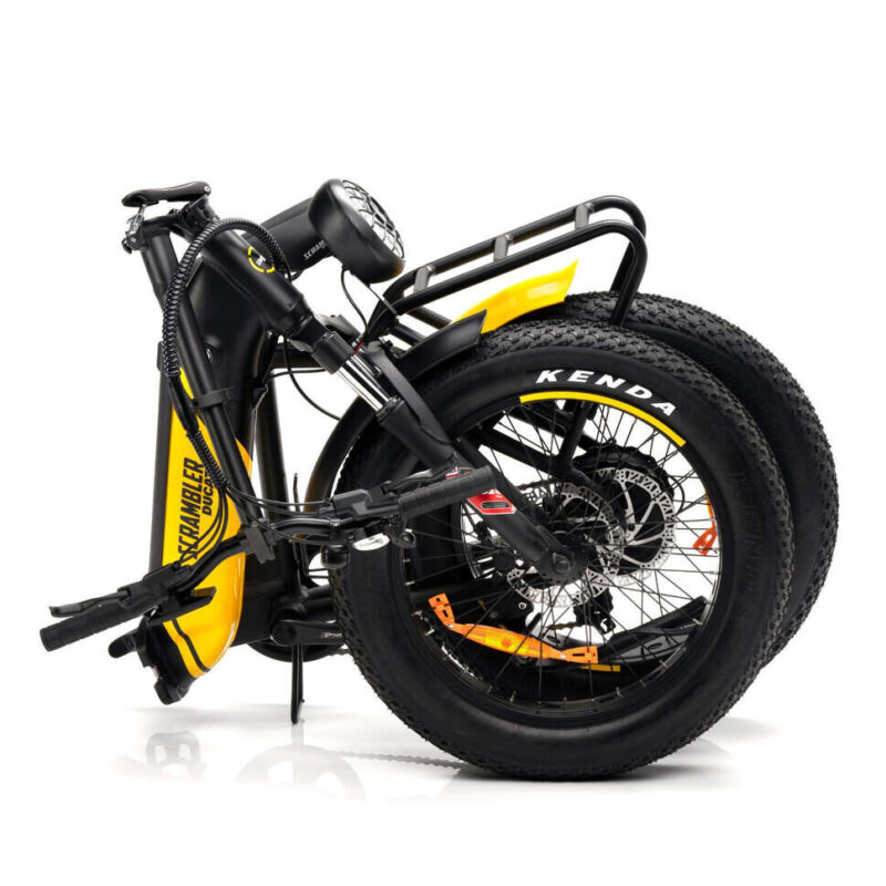 Alternative view of Ducati Scrambler SCR-X – składany rower elektryczny miejski 20″, silnik 250W, zasięg do 80 km
