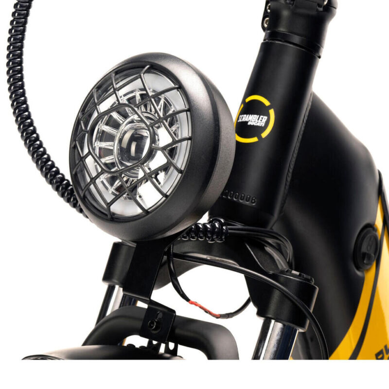 Ducati Scrambler SCR-X – składany rower elektryczny miejski 20″, silnik 250W, zasięg do 80 km 9 Ducati Scrambler SCR-X – składany rower elektryczny miejski 20″, silnik 250W, zasięg do 80 km 4