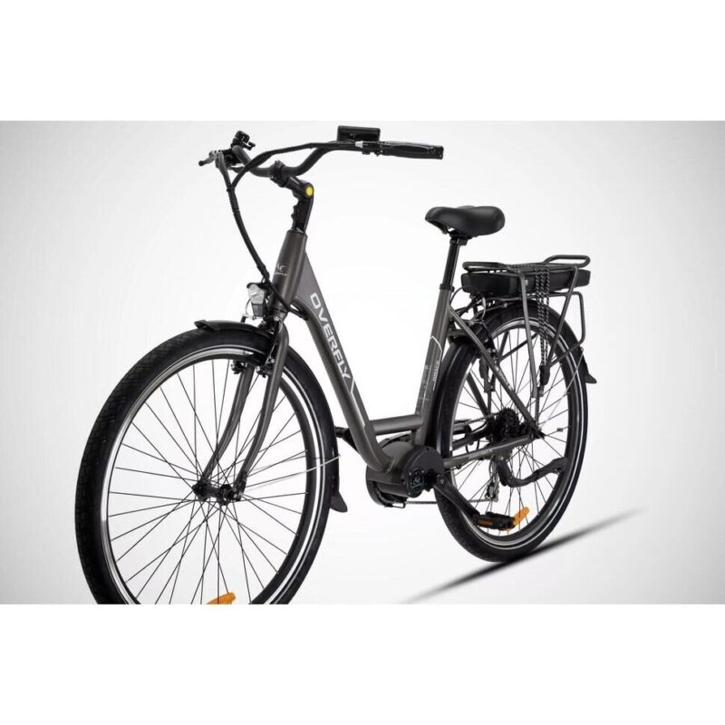 Rower elektryczny Overfly Grace 28 Plus – 9,6 Ah, Zasięg do 60 km, Elegancka Niska Rama 3