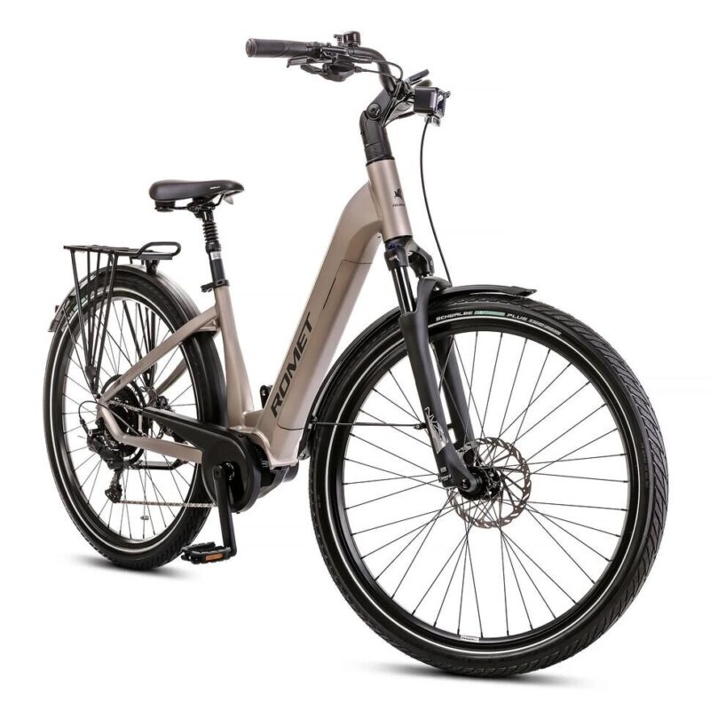 Alternative view of Romet E‑Modeco URB 2.0 – elektryczny rower miejski z silnikiem 250 W i zasięgiem do 160 km