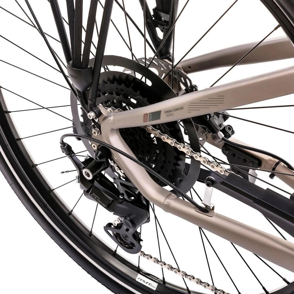 Romet E‑Modeco URB 2.0 – elektryczny rower miejski z silnikiem 250 W i zasięgiem do 160 km 5 Romet E‑Modeco URB 2.0 – elektryczny rower miejski z silnikiem 250 W i zasięgiem do 160 km - obrazek 5