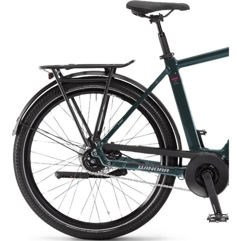 Alternative view of Winora Sinus N8 – rower elektryczny miejski Bosch Active Plus, Nexus 8, 500 Wh