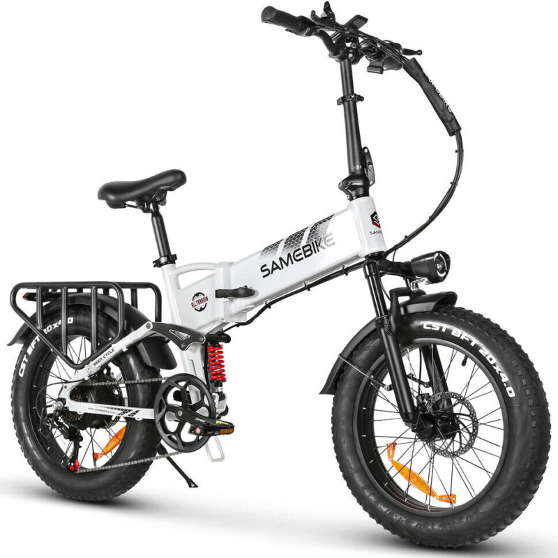 Alternative view of SAMEBIKE RS-A02 Pro – składany rower elektryczny 20″ z akumulatorem 48 V 15 Ah