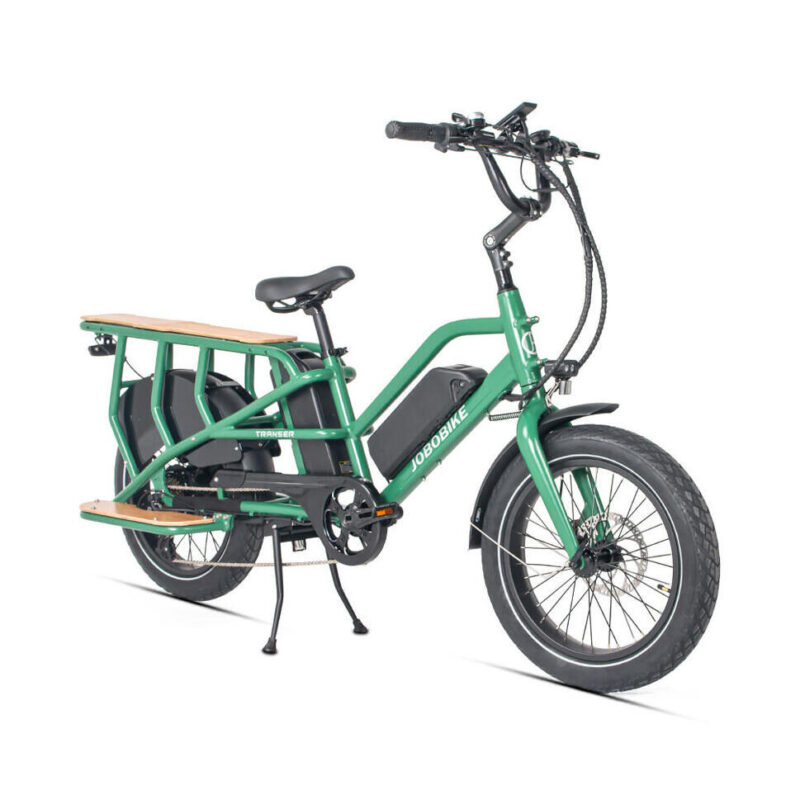 Alternative view of JOBOBIKE Transer – elektryczny rower cargo 48V13Ah x2 z podwójnym akumulatorem i zasięgiem 120 km