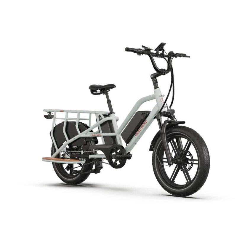 JOBOBIKE Transer – elektryczny rower cargo z podwójnym akumulatorem 48 V i napędem centralnym 250 W