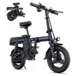 Mini rower elektryczny ENGWE T14 48 V 10 Ah – składany, miejski, kompaktowy